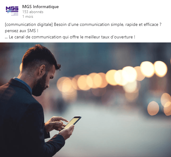 Image exemple publication Linkedin